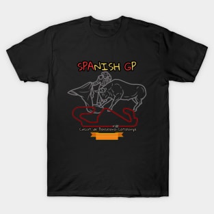 Spanish Grand Prix, Formula 1, Barcelona, Catalunya T-Shirt